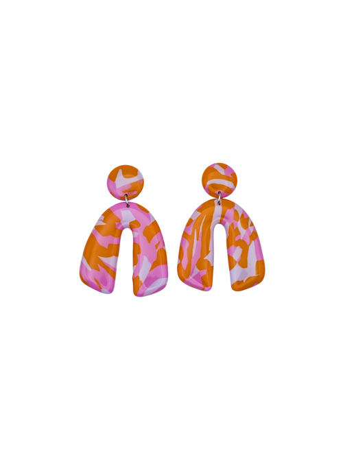 Load image 1 in gallery view. Arch Earrings