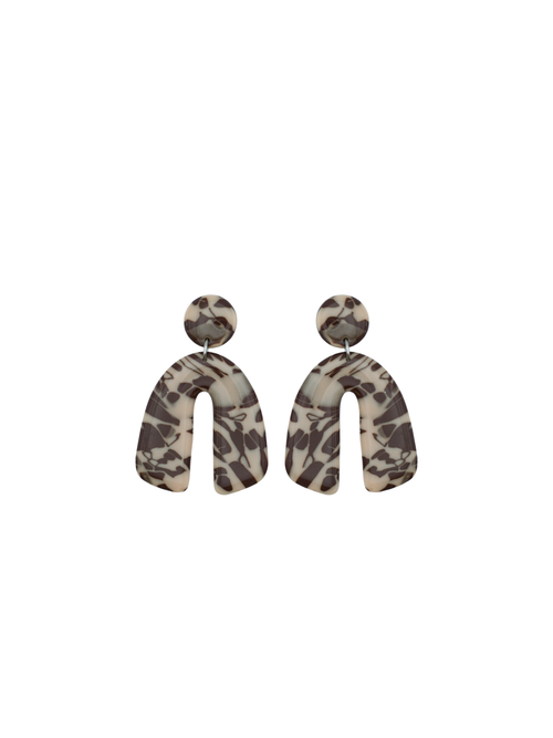 Load image 1 in gallery view. Arch Earrings