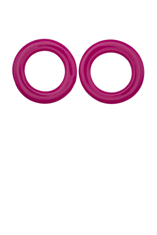 Load image 1 in gallery view. Circle Earrings