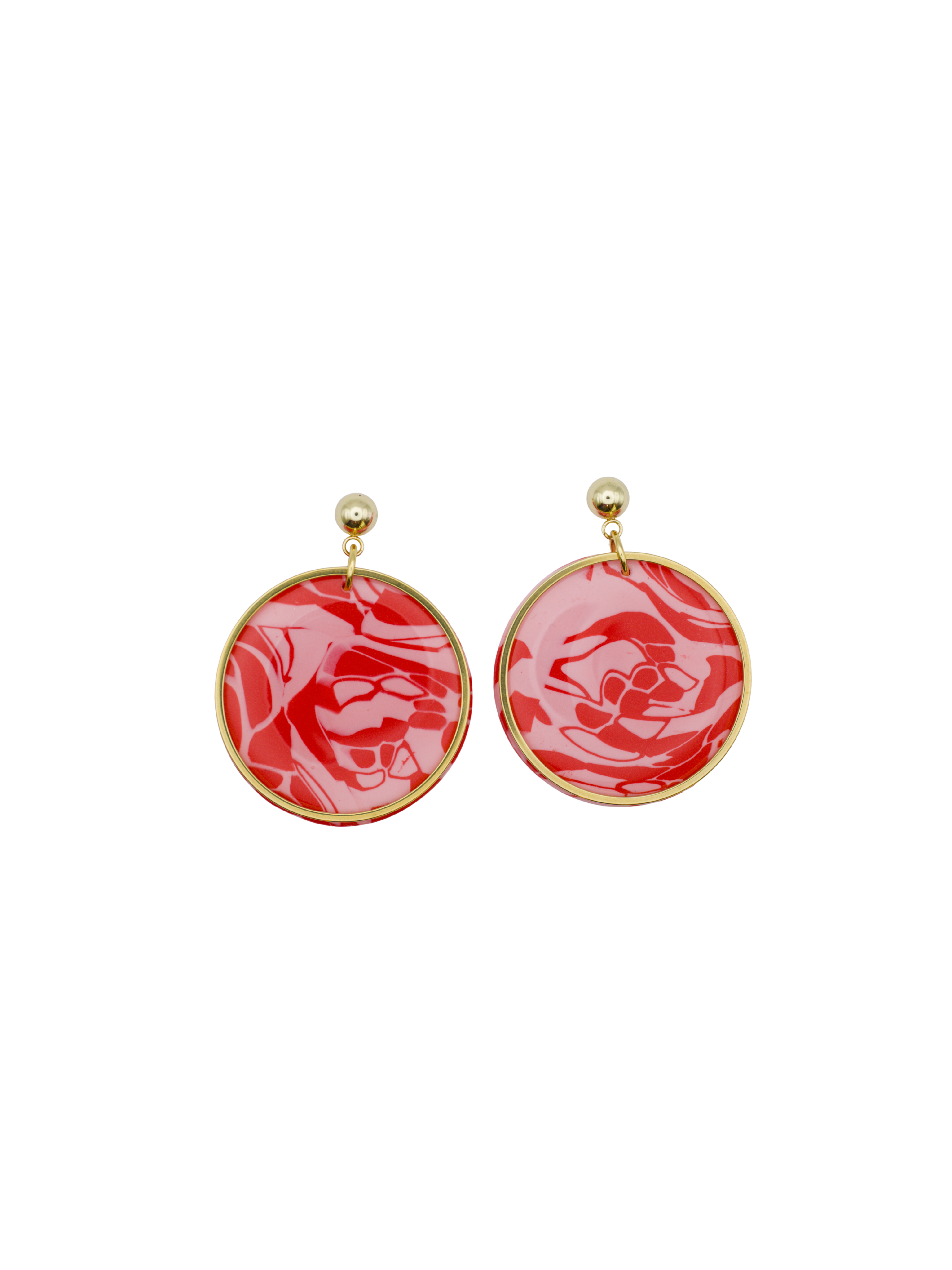 Livia Round Earrings
