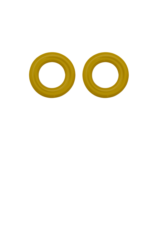 Load image 1 in gallery view. Circle Earrings