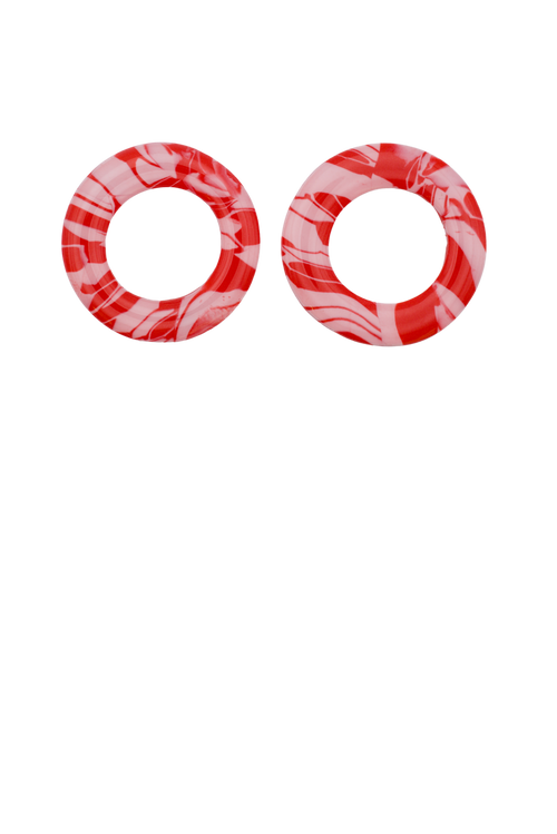 Load image 1 in gallery view. Circle Earrings