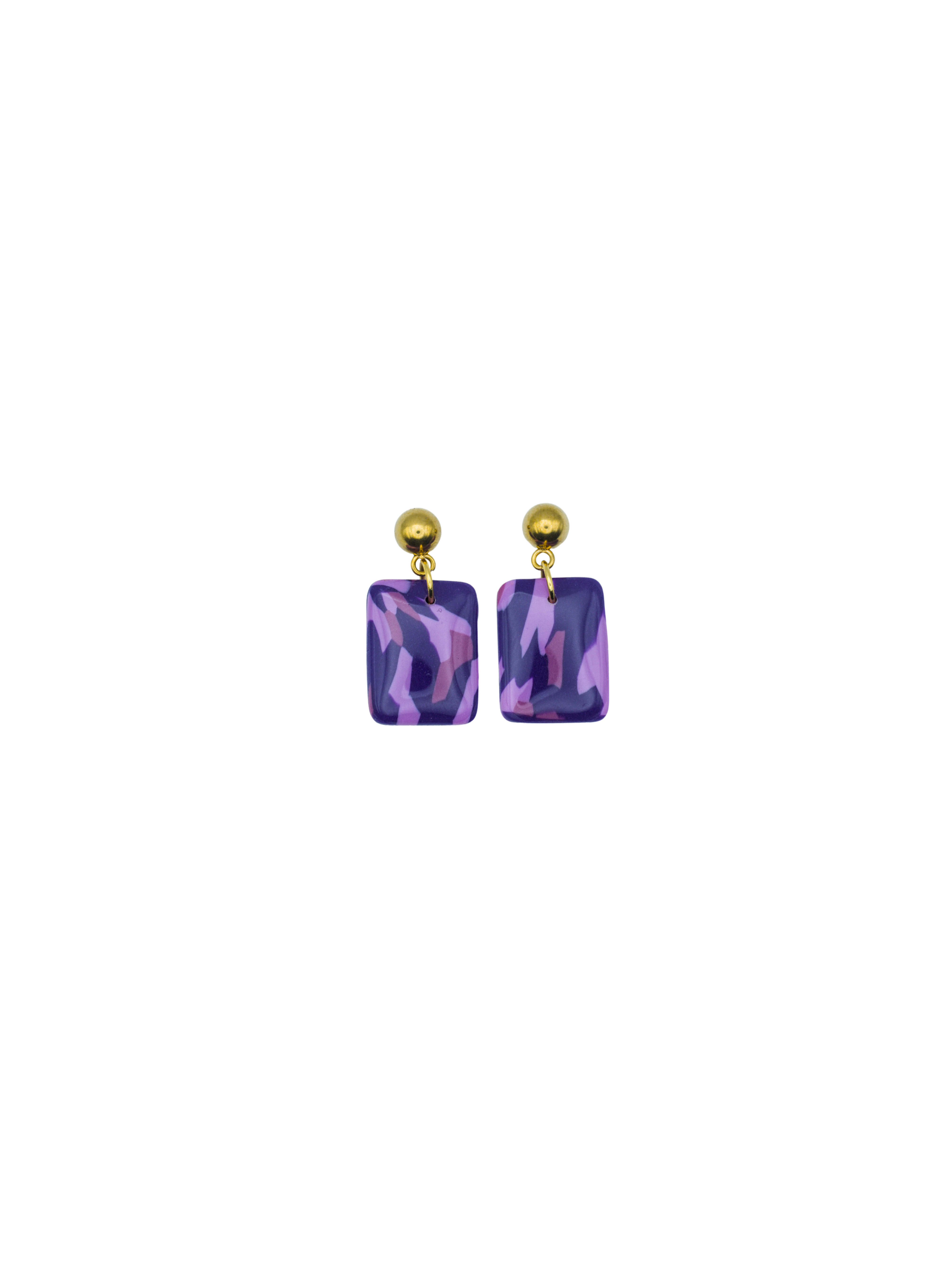 Rectangle Geometric Earrings