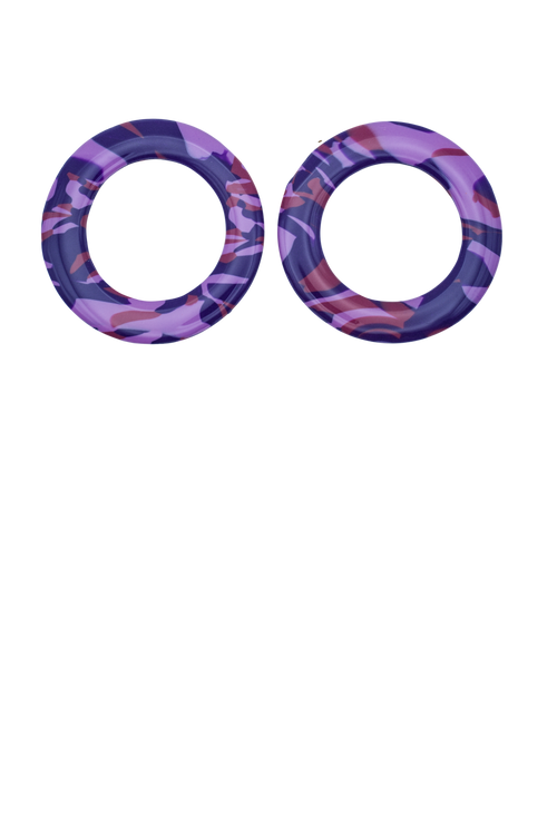 Load image 1 in gallery view. Circle Earrings