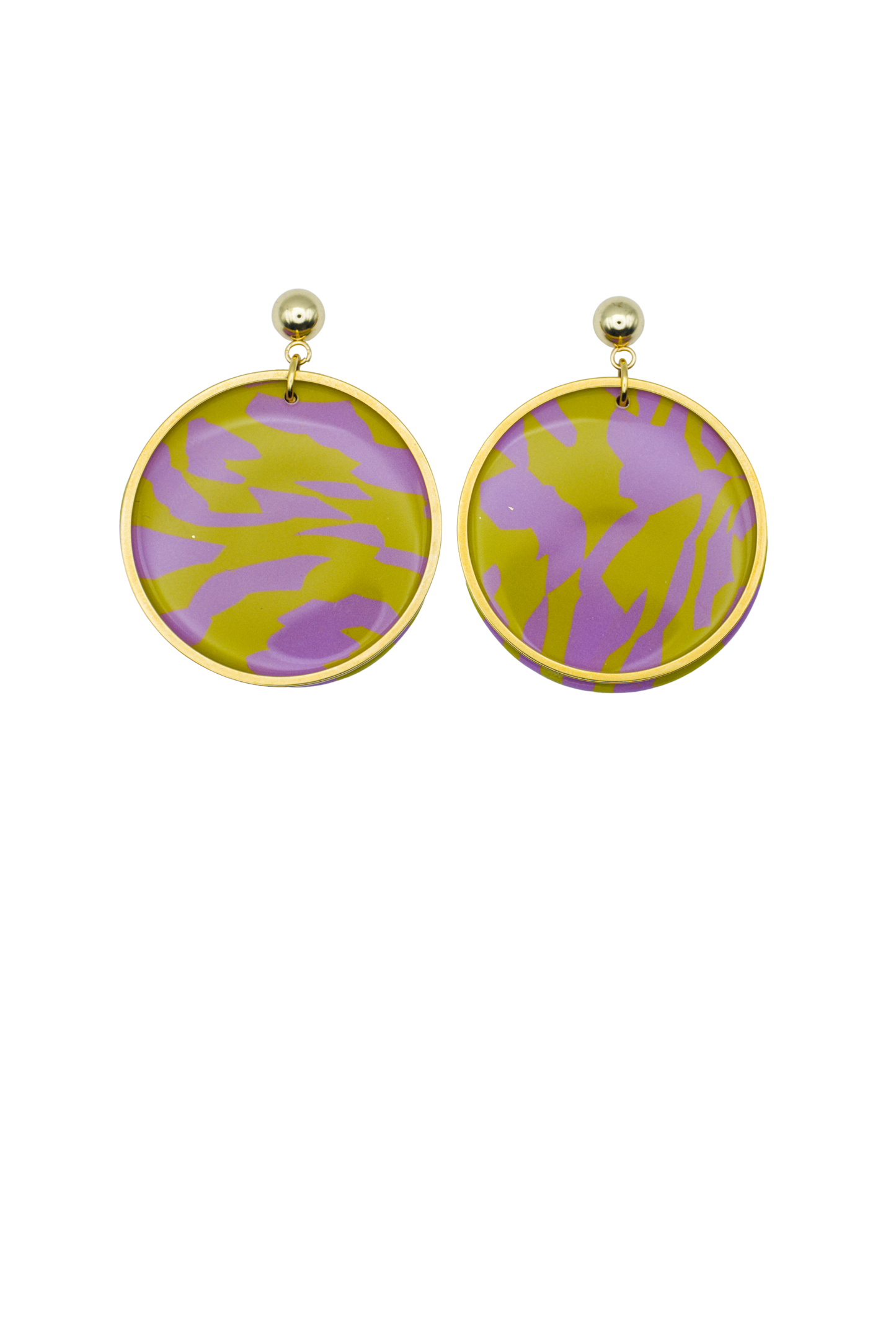Livia Round Earrings