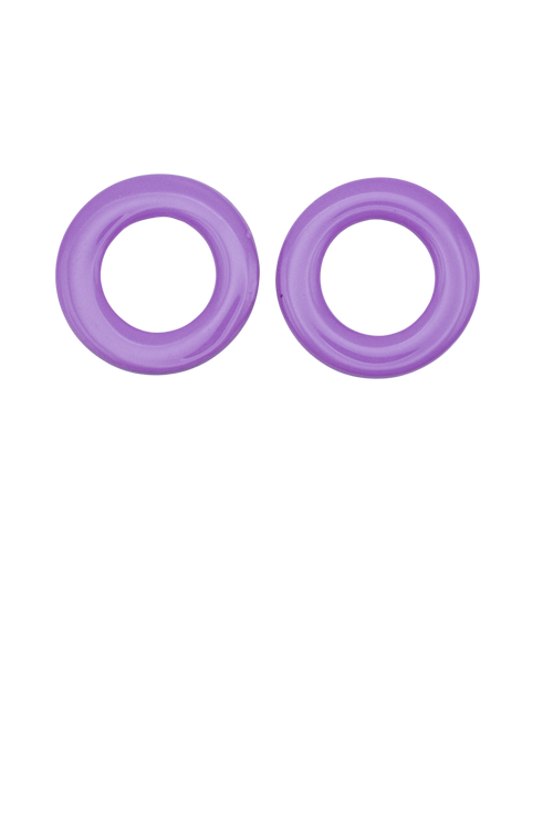 Load image 1 in gallery view. Circle Earrings