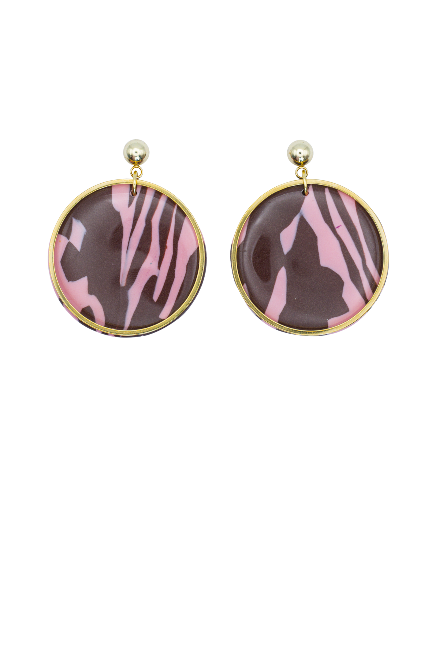 Livia Round Earrings