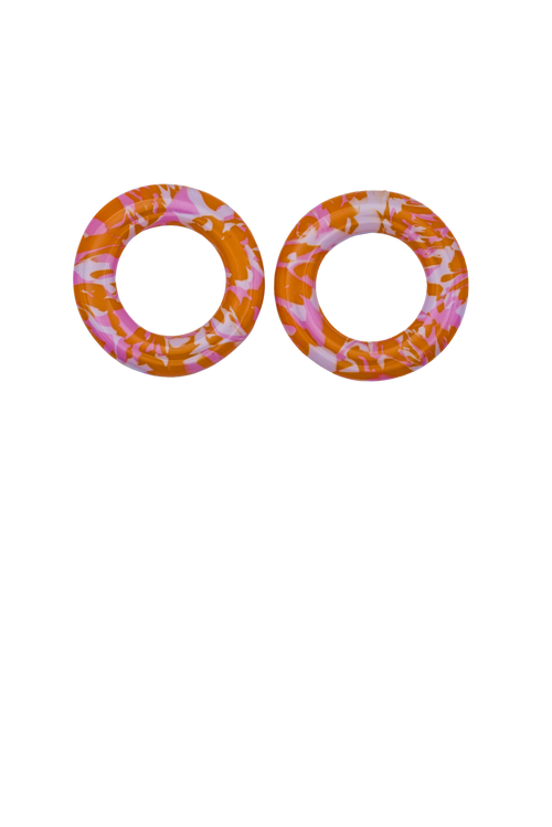 Load image 1 in gallery view. Circle Earrings