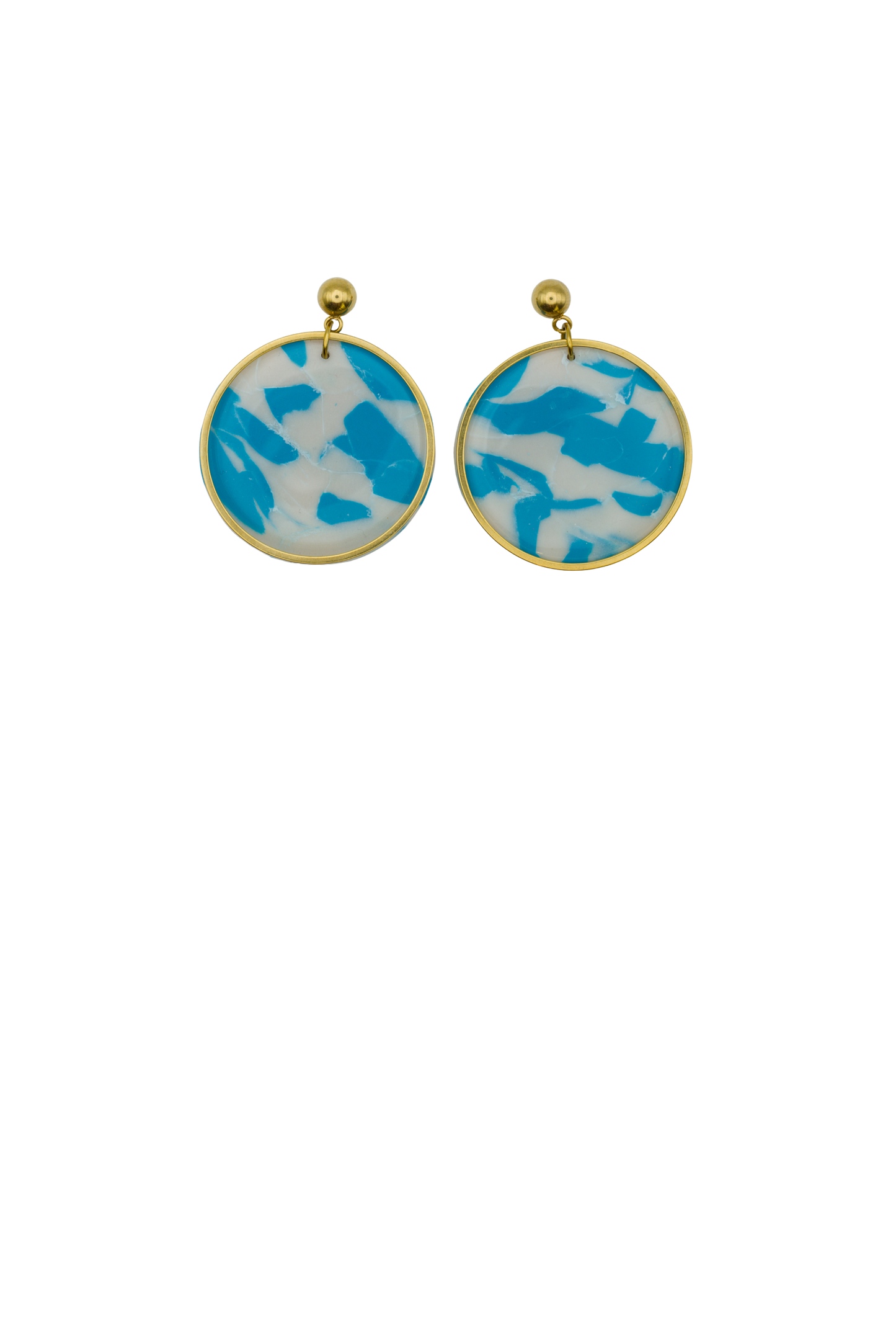 Livia Round Earrings
