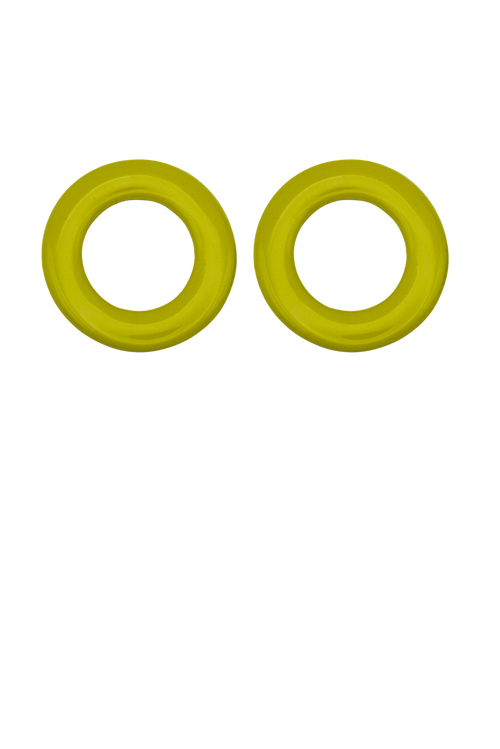 Load image 1 in gallery view. Circle Earrings