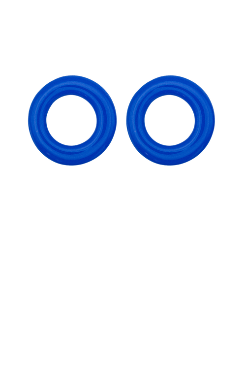 Load image 1 in gallery view. Circle Earrings